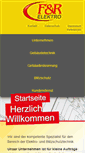 Mobile Screenshot of fr-elektro.de